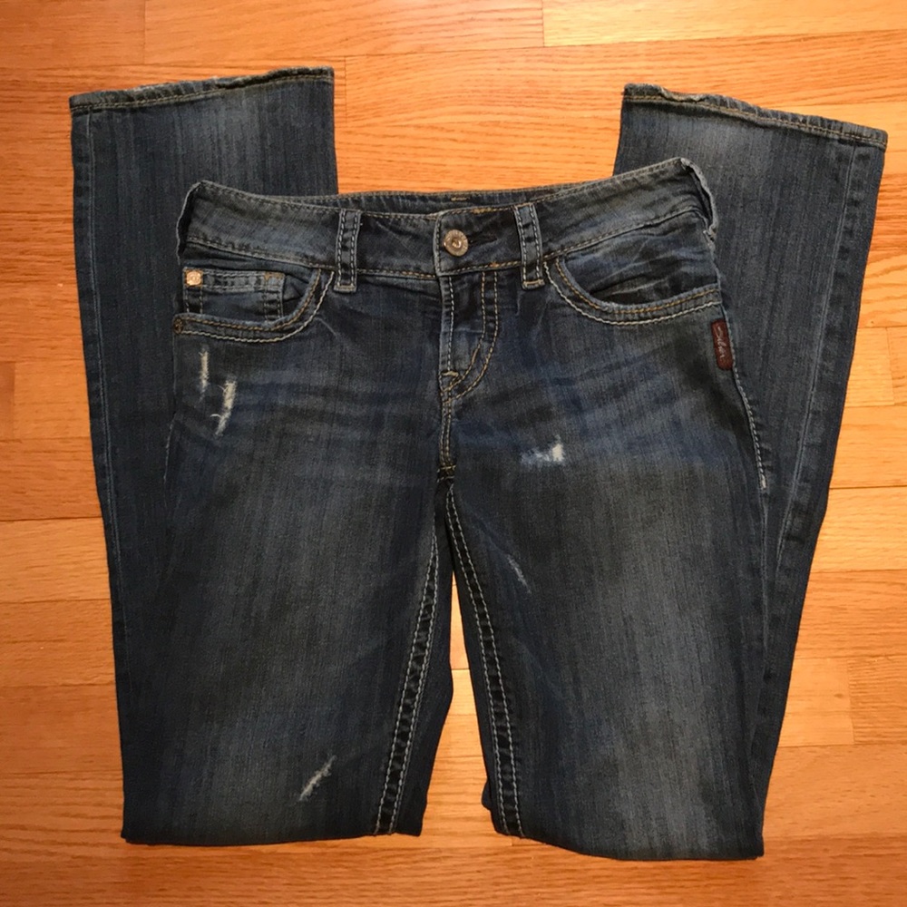 Silver Suki Bootcut Jeans